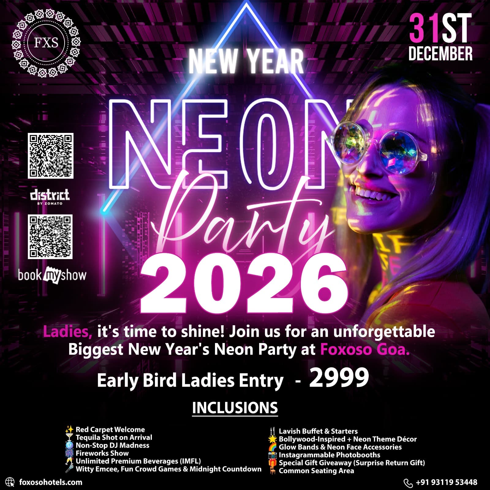 new year party goa