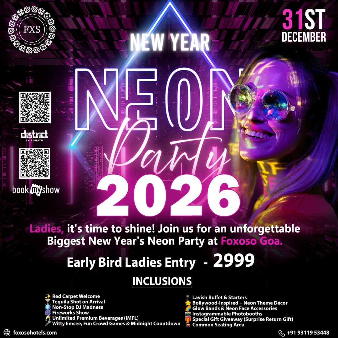 new year party goa